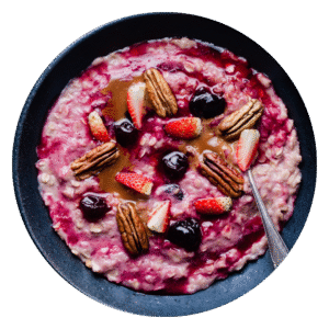 Cranberry Coded Overnight Oats