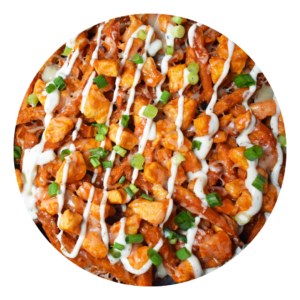 BBQ Chicken & Sweet Potato Fries