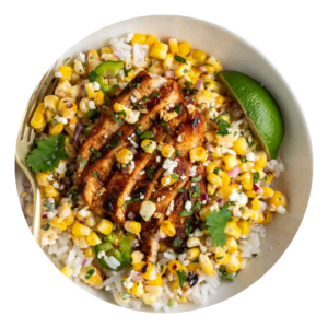 Street Corn Chicken Bowl