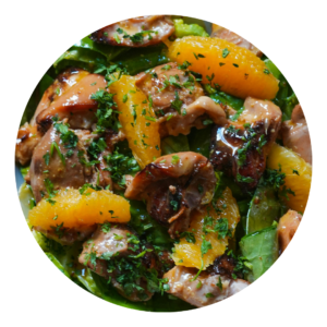 Roasted Pumpkin Chicken Taco Bowl