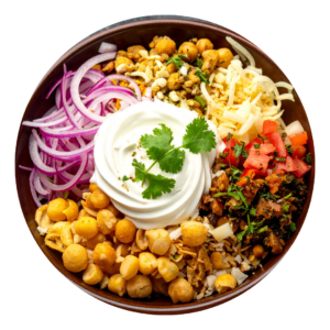 Chickpea And Ground Beef Power Bowl