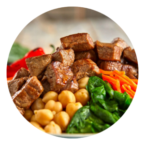 Honey Mustard Steak Power Bowl